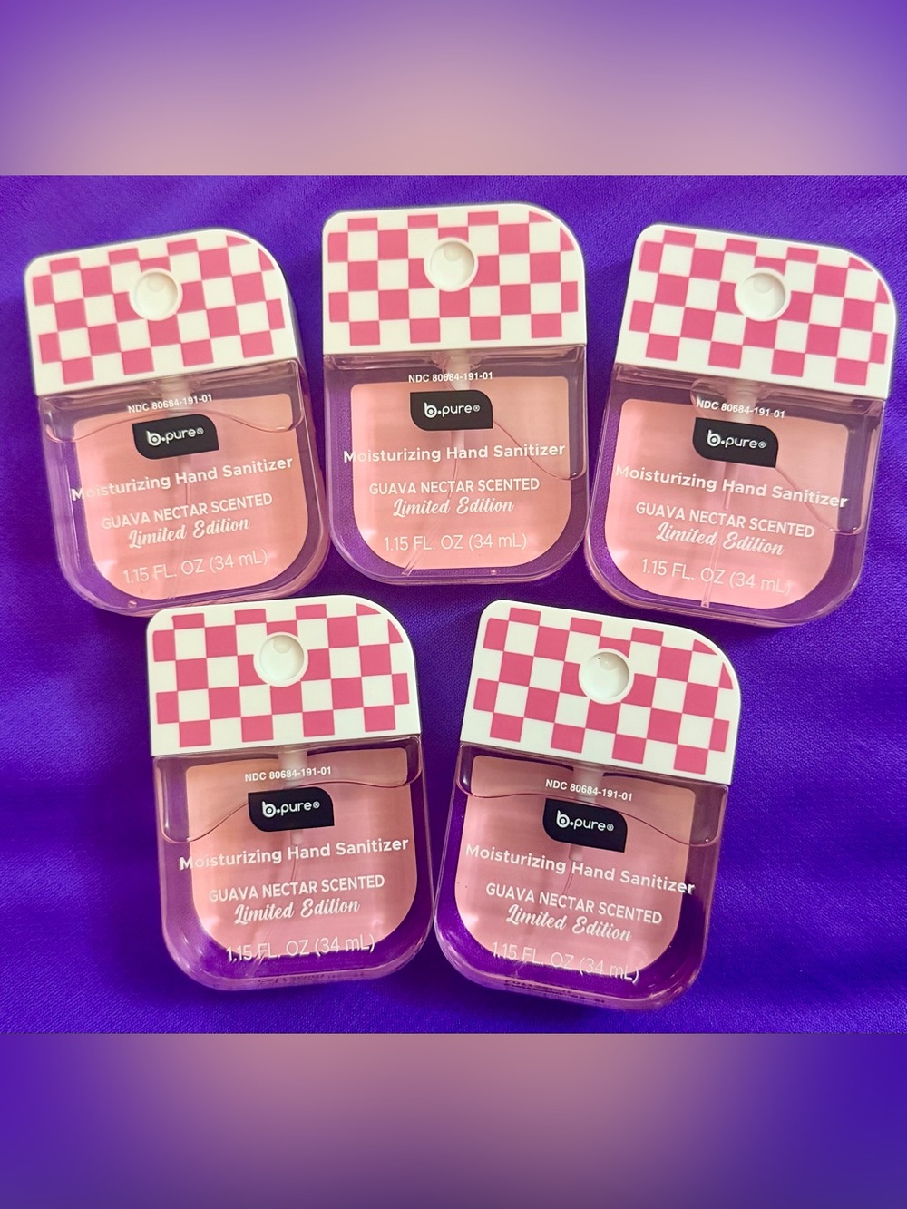 b·pure Guava Nectar Moisturizing Hand Sanitizer Limited Edition